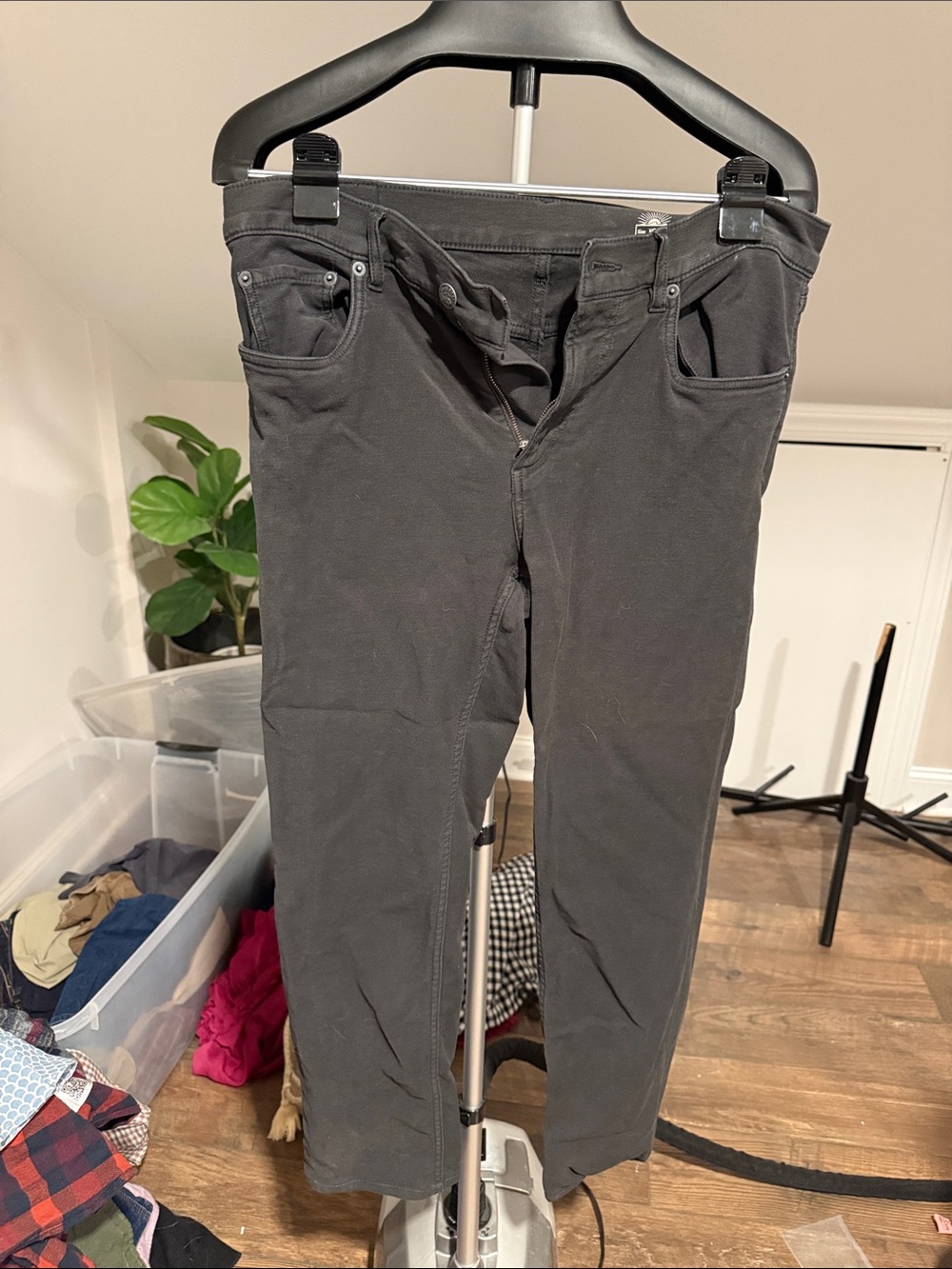 Faherty Men’s Charcoal Gray Pants